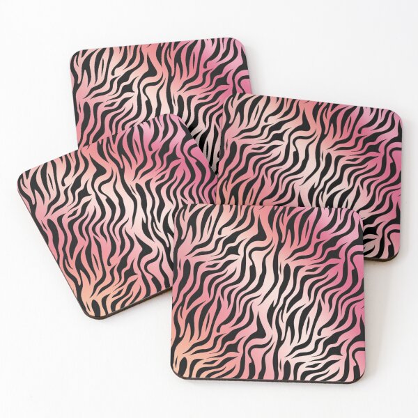 Item preview, Preppy Room pink tiger stripe designed and sold by CandyVenom.