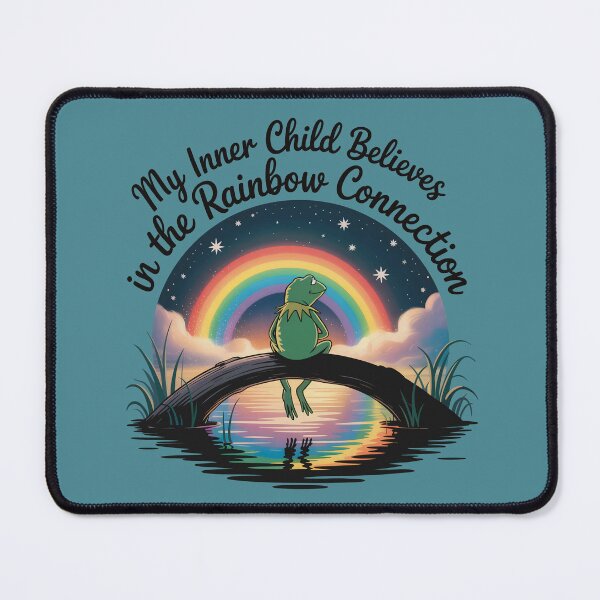 Item preview, My Inner Child Believes In The Rainbow Connection designed and sold by CrypticHMystic.