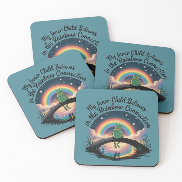 Item preview, My Inner Child Believes In The Rainbow Connection designed and sold by CrypticHMystic.