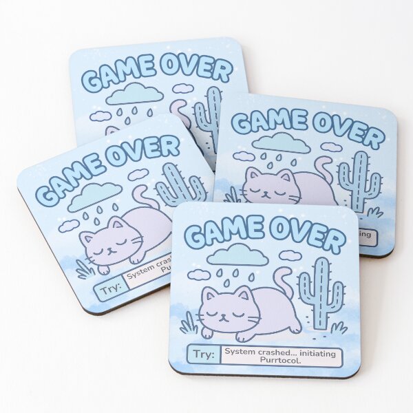 Item preview, Initiating Purrtocol designed and sold by Wobble Studio.