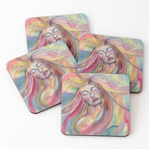 Item preview, Inner Harmony Woman Acrylic designed and sold by BlossomArtPhoto.