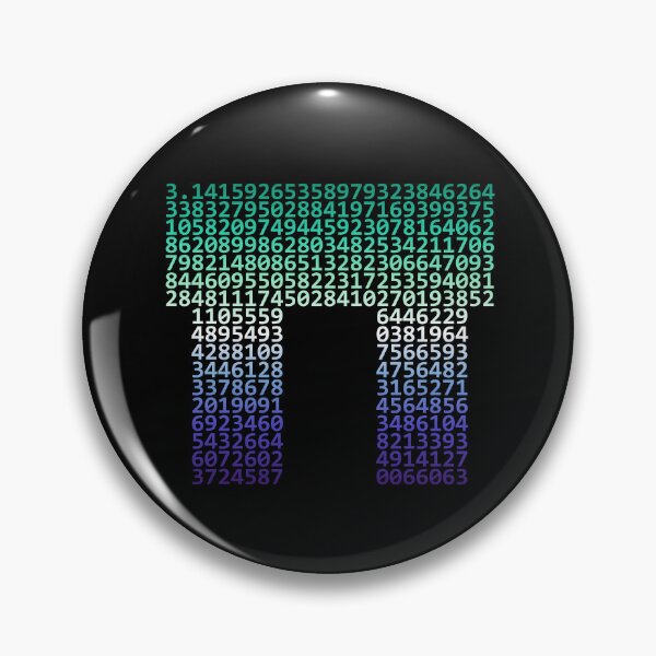 Item preview, First 314 digits of PI (rainbow, LGBT, gay) designed and sold by owlgeek.