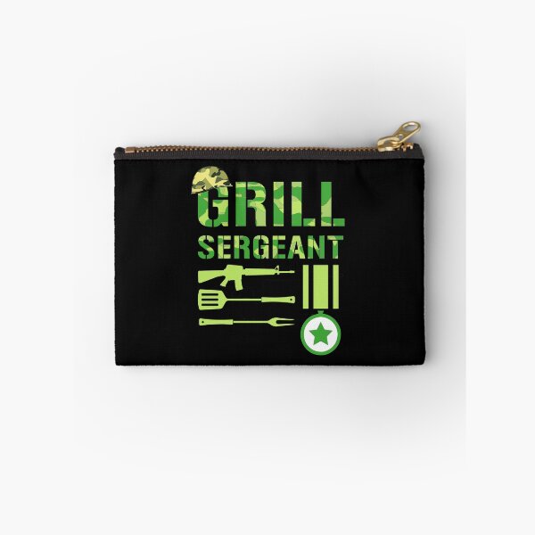 Item preview, Grill Sergeant Camo BBQ Funny Military Grilling Gift designed and sold by Dmetalx Art Apparel.