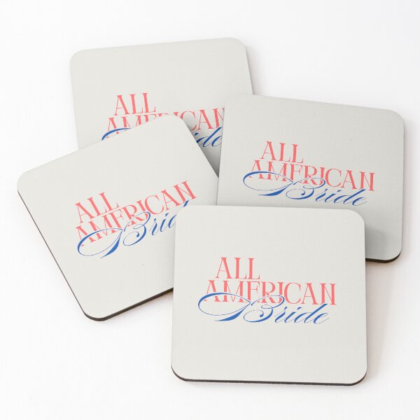 Item preview, All American Bride - Red White and Blue Bachelorette designed and sold by Stickers by @molllyclare.