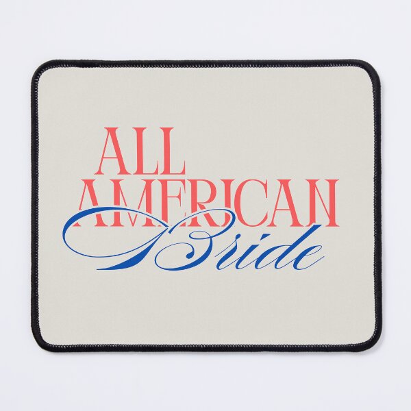 Item preview, All American Bride - Red White and Blue Bachelorette designed and sold by Stickers by @molllyclare.
