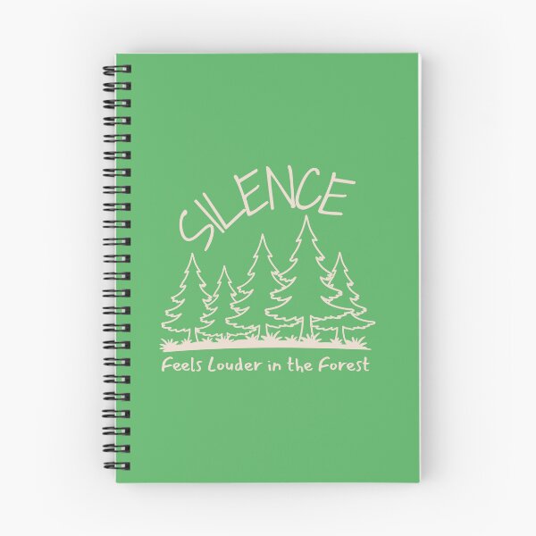 Item preview, Silence Feels Louder In The Forest designed and sold by Compassolo.