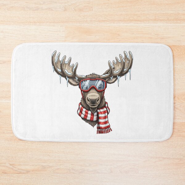 Item preview, Cool Skiing Moose Goggles designed and sold by Tigerr3g.
