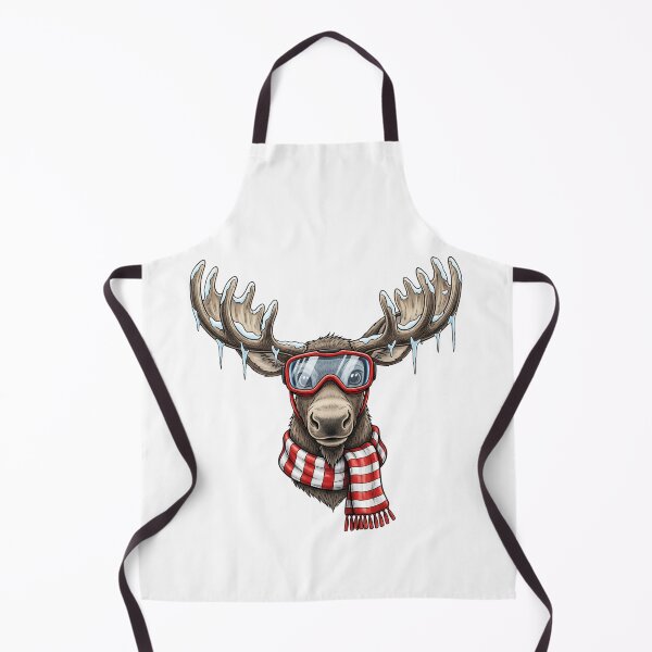 Item preview, Cool Skiing Moose Goggles designed and sold by Tigerr3g.