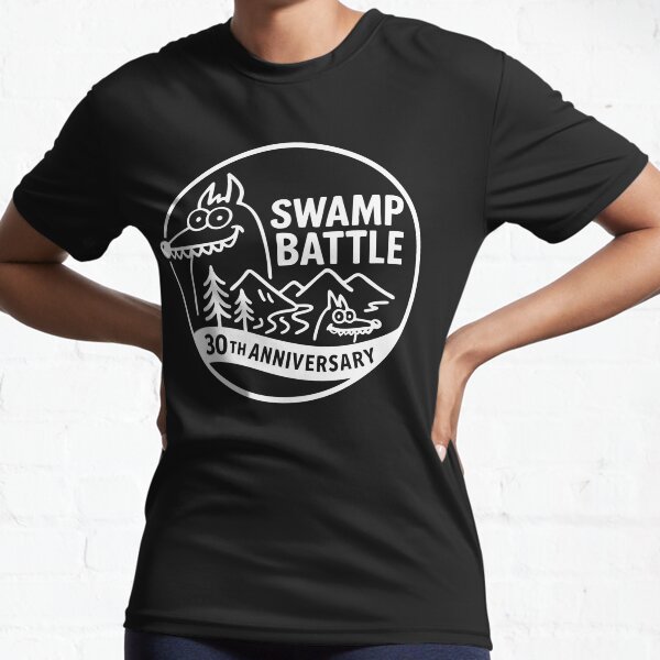 Item preview, Swamp Battle - White designed and sold by Industrious Craft Works.