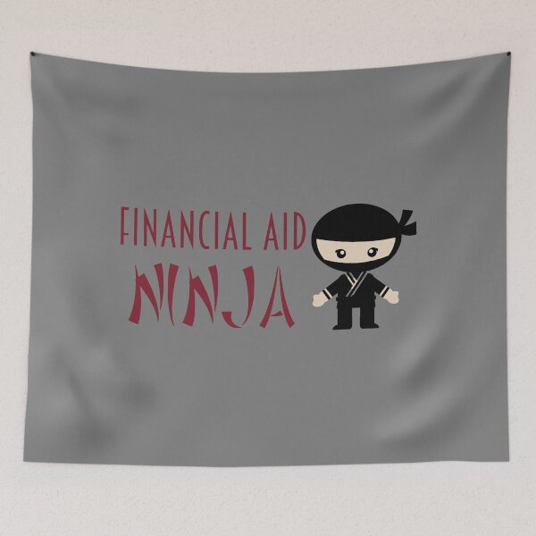 Item preview, Financial Aid Ninja designed and sold by loucitygoods.