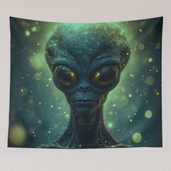 Item preview,  Alien Encounter Art designed and sold by TheDarkWardrobe.