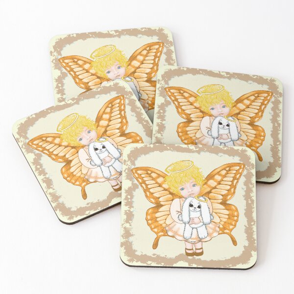 Item preview, Butterfly Rabbit Angel Girl designed and sold by artmuvz.