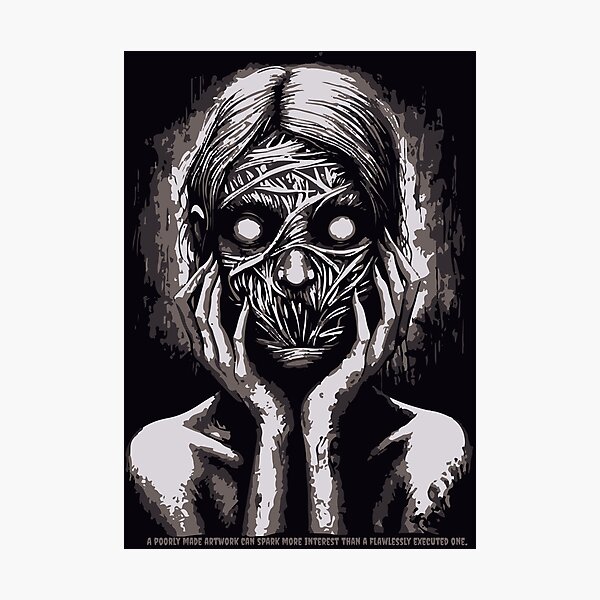 Item preview, edgy artwork designed and sold by Klaerika.