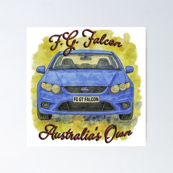 Item preview, FG Falcon Australias Own Classic Muscle Car designed and sold by Michael van der Hoorn.