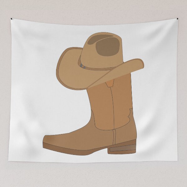Item preview, Cowboy Hat and Boot designed and sold by ROSE ANN BANILAR.