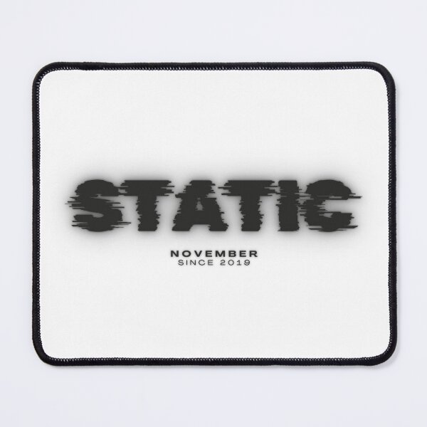 Item preview, STATIC // Glitchy Minimalist Retro Logo – Since 2019 designed and sold by eonrj.