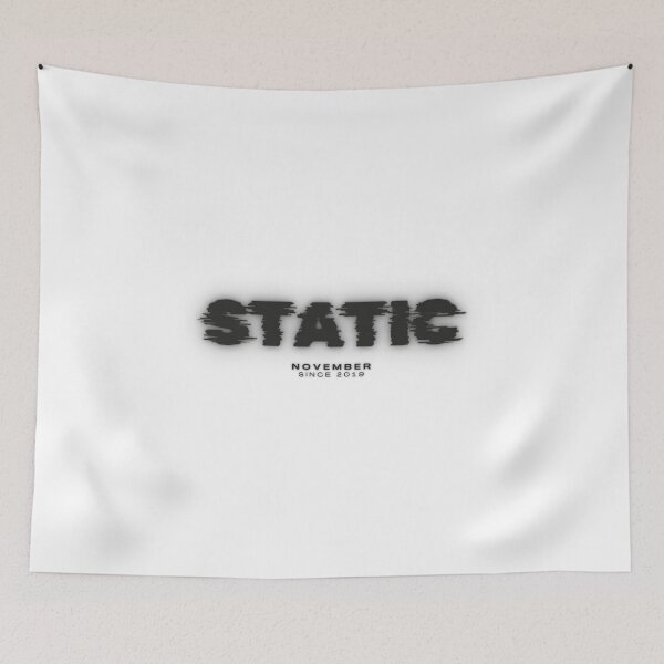 Item preview, STATIC // Glitchy Minimalist Retro Logo – Since 2019 designed and sold by eonrj.