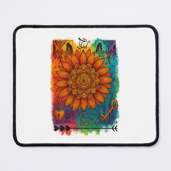 Item preview, Mandala of the Locked Heart designed and sold by SimplePeace.