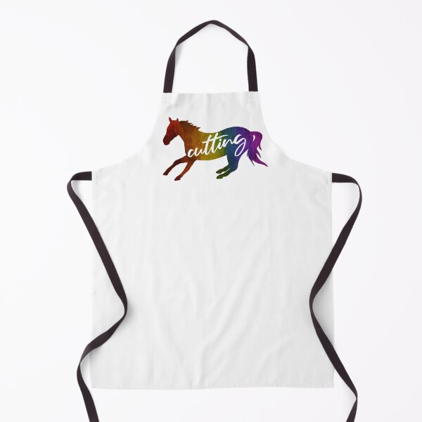 Item preview, Rainbow Cutting Horse designed and sold by Trotting Hooves.