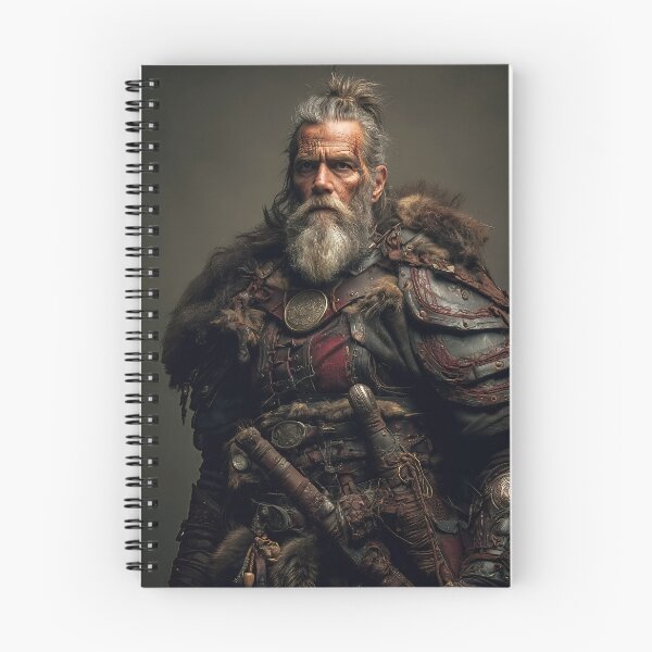 Item preview, Majestic Warrior Adorned in Fur and Armor designed and sold by jecphotography and art.
