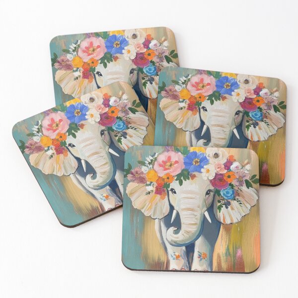 Item preview, beautiful elephants designed and sold by PixelPopShops.