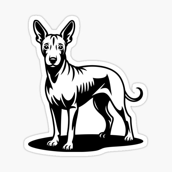 Item preview, Xolo, perro mexicano sin pelo designed and sold by theartfulaspie.