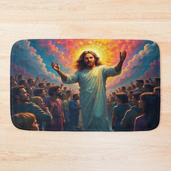 Item preview, Jesus Christ Walks on the Waters designed and sold by Cristhian Almanza.