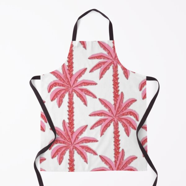 Item preview, pink palm tree pattern designed and sold by pksart1.