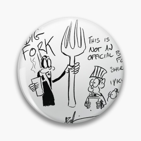 Item preview, CGBM Big Fork Shirt designed and sold by ImageByBren.