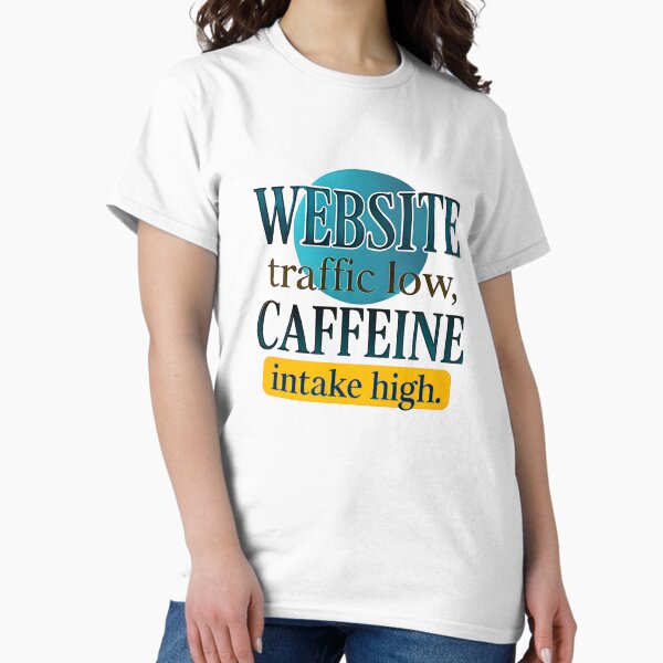 Website and Caffeine Forecast Mug Classic T-Shirt