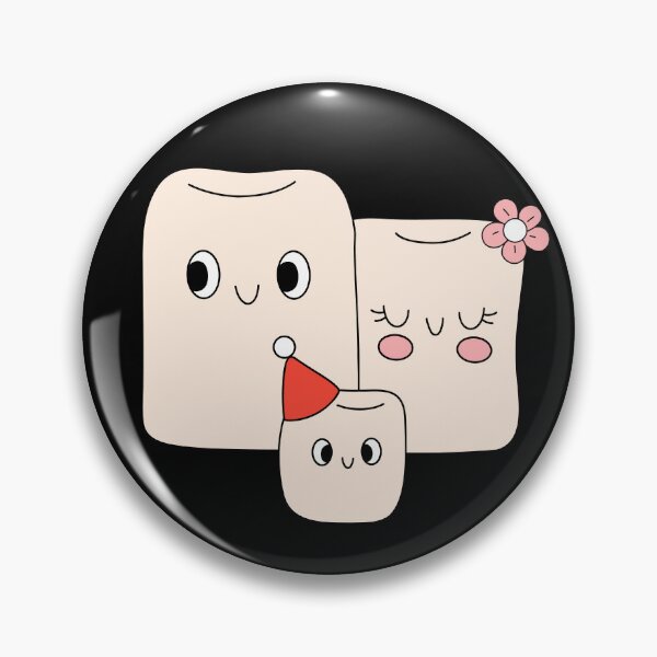 Item preview, Family of Christmas Marshmallows  designed and sold by TheFullFantasy.
