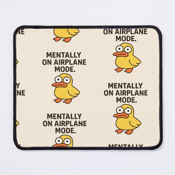 Item preview, Mentally on Airplane Mode. designed and sold by wibby-color.