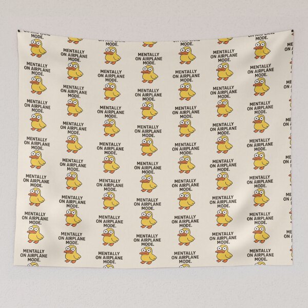 Item preview, Mentally on Airplane Mode. designed and sold by wibby-color.