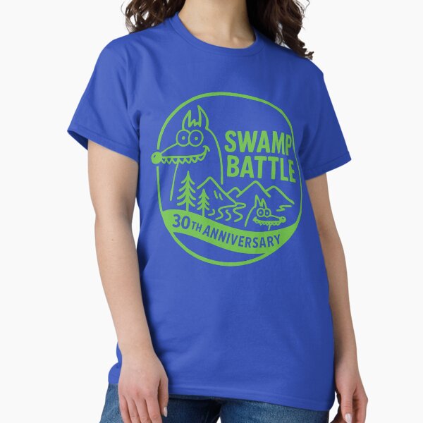 Swamp Battle - Green Classic T-Shirt