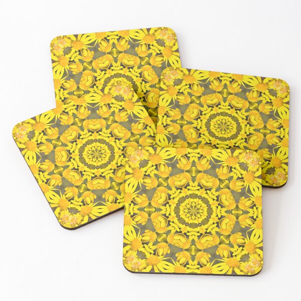 Item preview, Simply Yellow Daisy Kaleidoscope designed and sold by Dawne's Designs.
