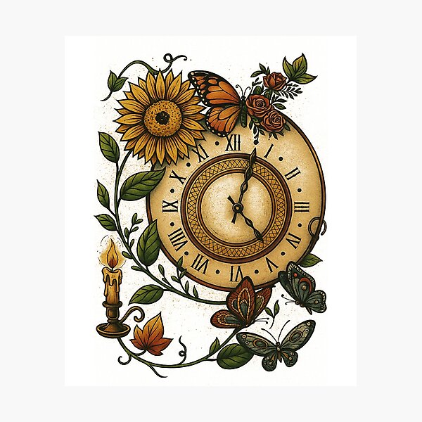 Item preview, Nature’s Timekeeper designed and sold by SimplePeace.