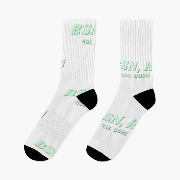 Item preview, BSN, RN Light Green- est. 2025 designed and sold by CSdoodles.