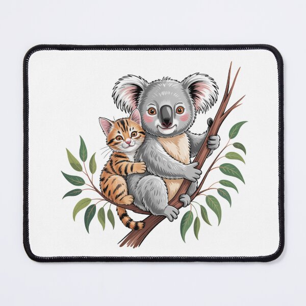 Item preview, Kitty and Koala Bear designed and sold by Crazy Before Cats.