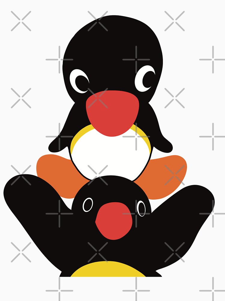 Imagen 7 de 7, Camiseta clásica con la obra Besties Pingu 2, diseñada y vendida por CheylaDesigns.