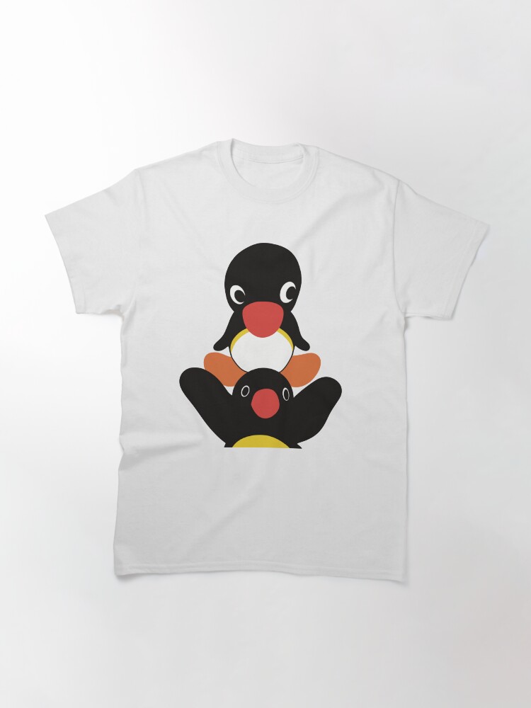 Imagen 3 de 7, Camiseta clásica con la obra Besties Pingu 2, diseñada y vendida por CheylaDesigns.