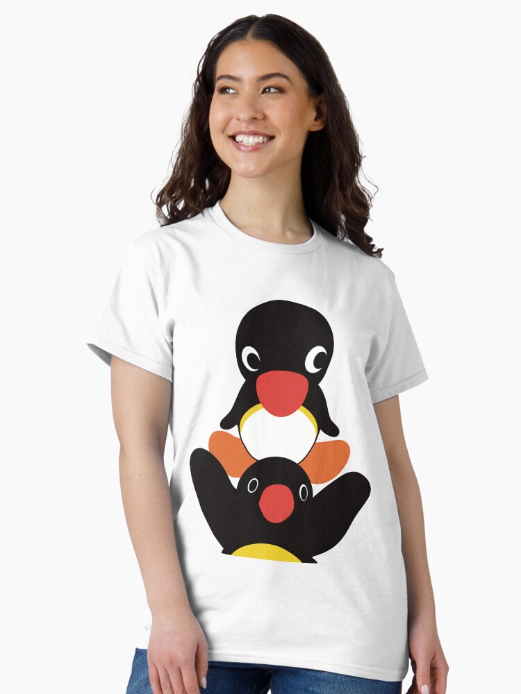 Imagen 2 de 7, Camiseta clásica con la obra Besties Pingu 2, diseñada y vendida por CheylaDesigns.