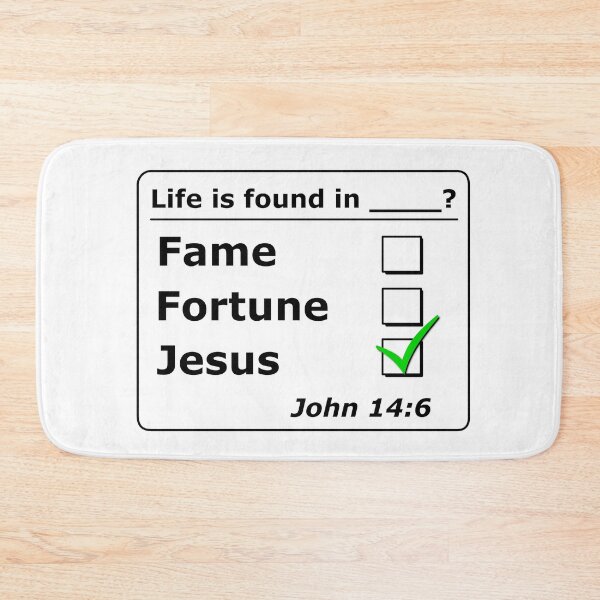 Item preview, Life Is Found In ______? – Jesus is the Answer designed and sold by DLawsonDesigns.