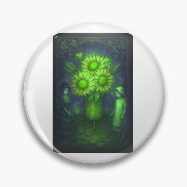 Item preview, La flor del aura verde designed and sold by SimplePeace.