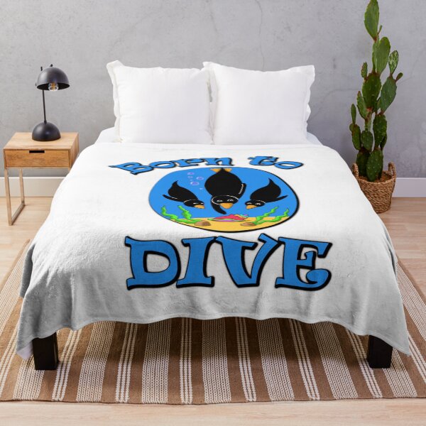 Item preview, Born to Dive – Playful Penguin Plunge! designed and sold by DLawsonDesigns.