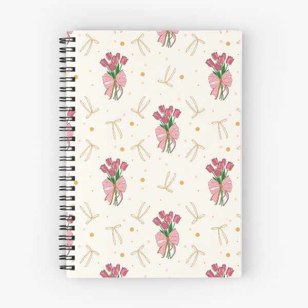 Item preview, Patrón sin costuras de ramo de tulipanes rosados designed and sold by overheadclick.
