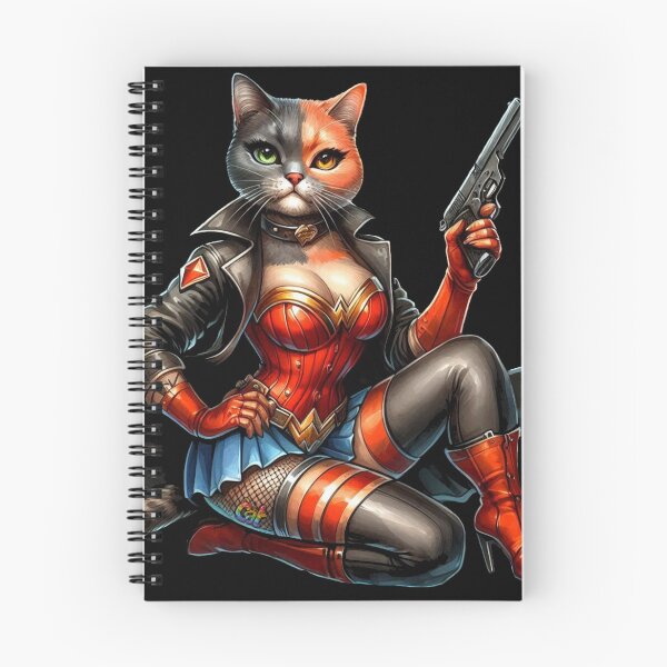 Item preview, Action Cat -  Warrior Woman designed and sold by CAutumnTrapp.