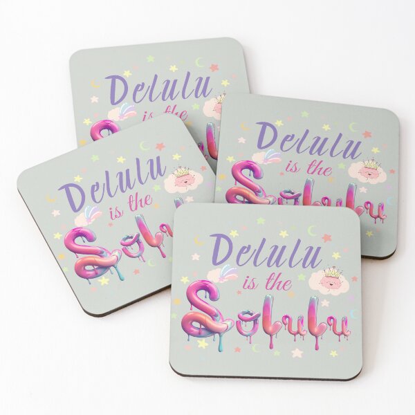 Item preview, “Delulu is the Solulu – Main Character Mindset” designed and sold by KaBaRen.