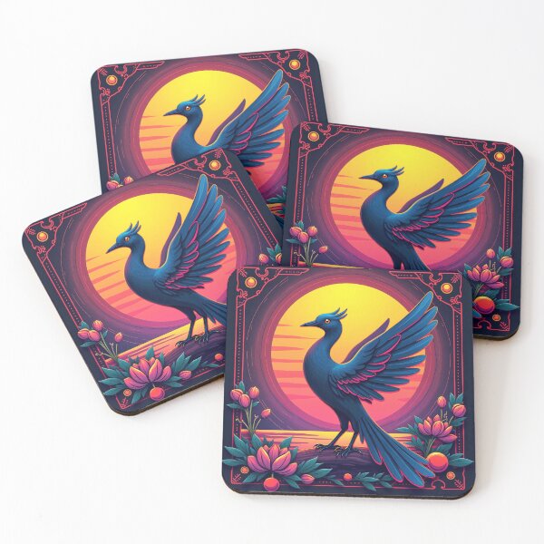 Item preview, Neon Bird Vibrant Feathers designed and sold by JonelleTshirts.