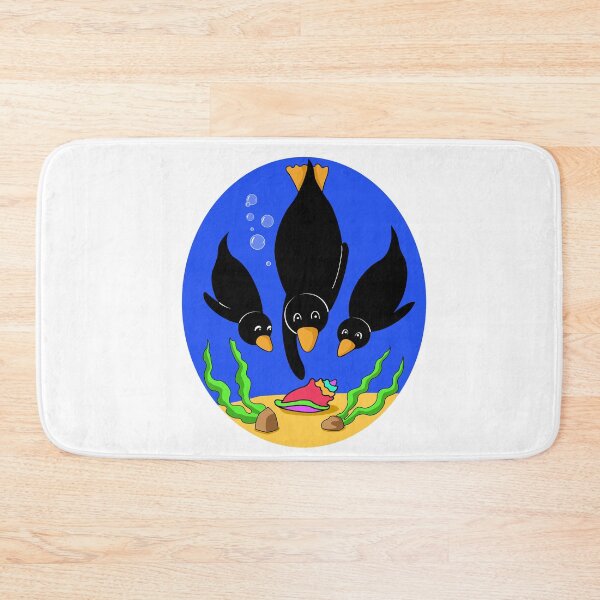 Item preview, Born to Dive – Playful Penguin Adventure Design designed and sold by DLawsonDesigns.