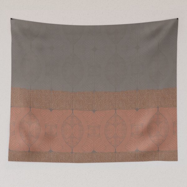 Item preview, GrayBrown & CopperOrange designed and sold by Interrupt Art.